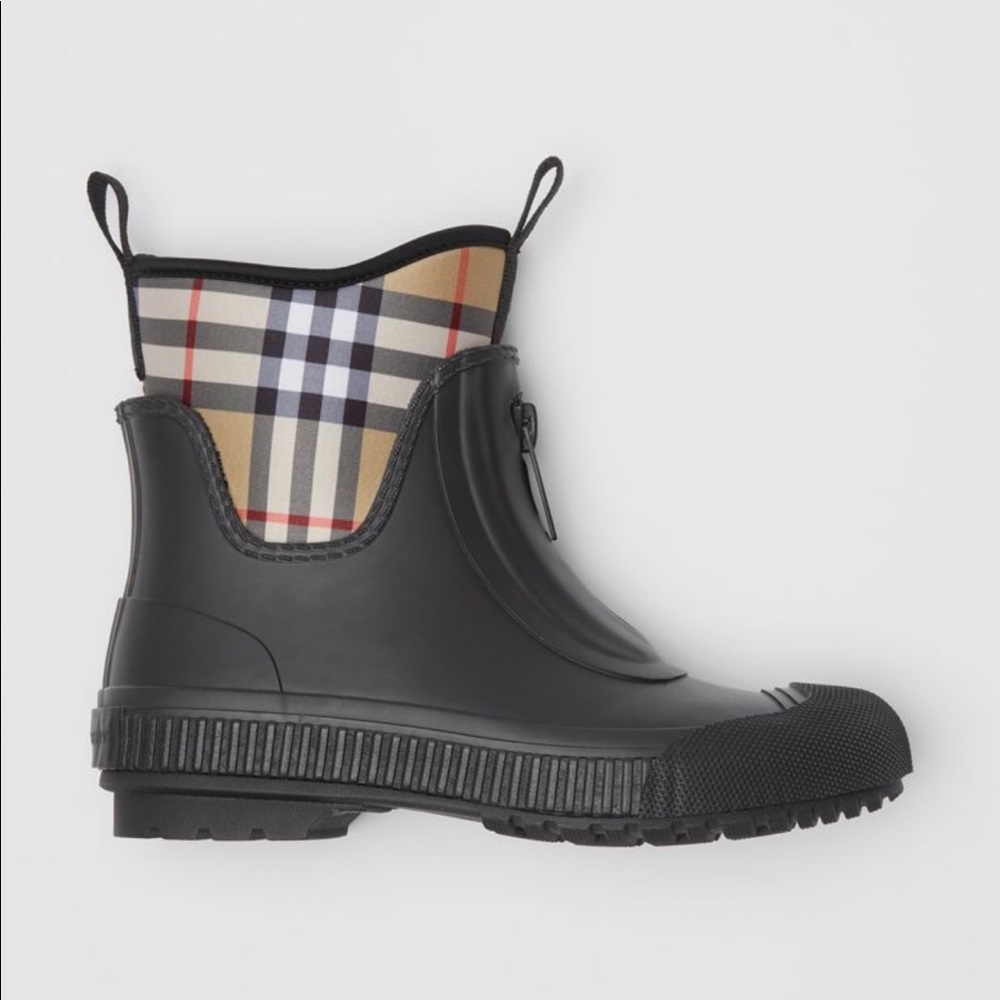 Burberry Ankle Rainboots
